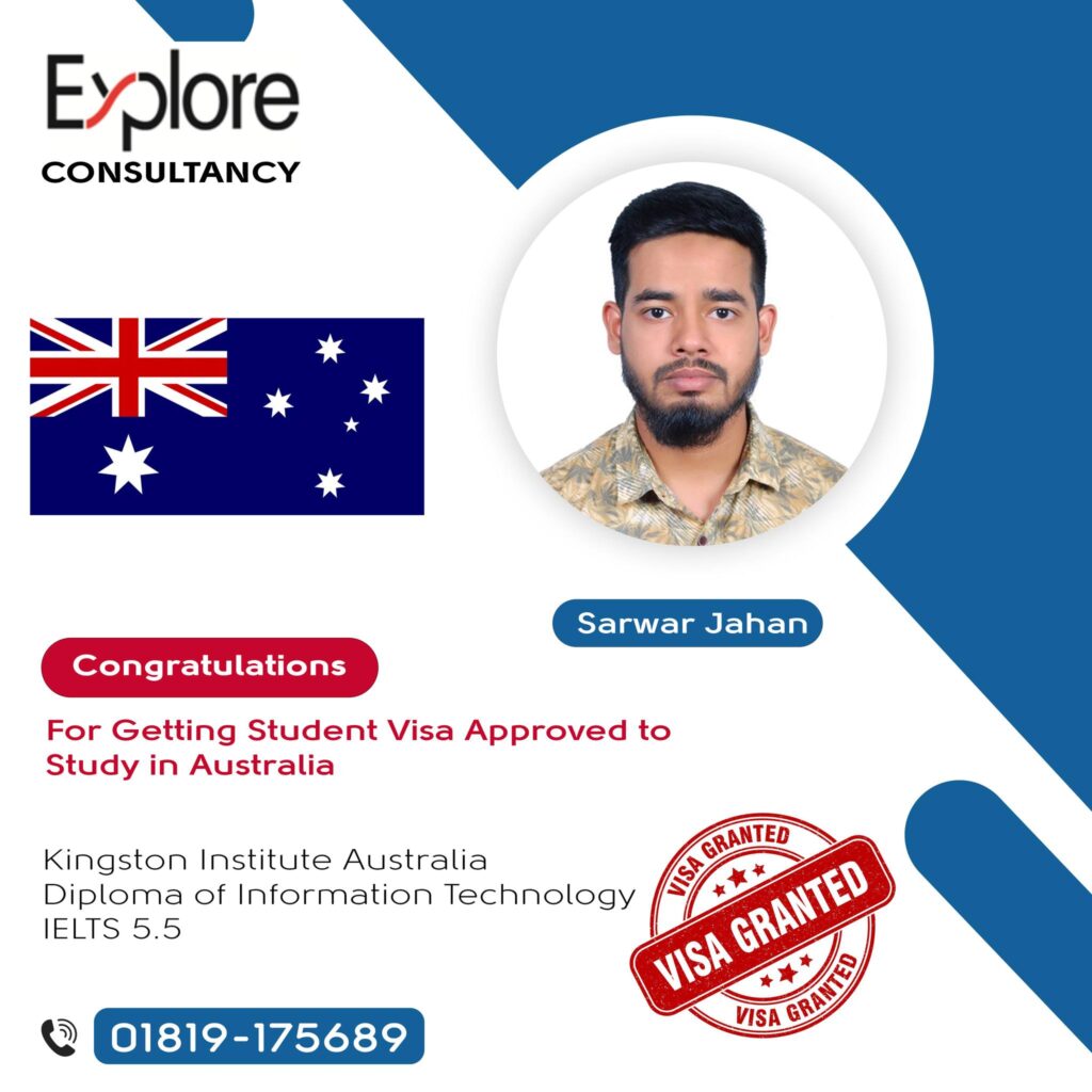 Sarwar Jahan – Australia