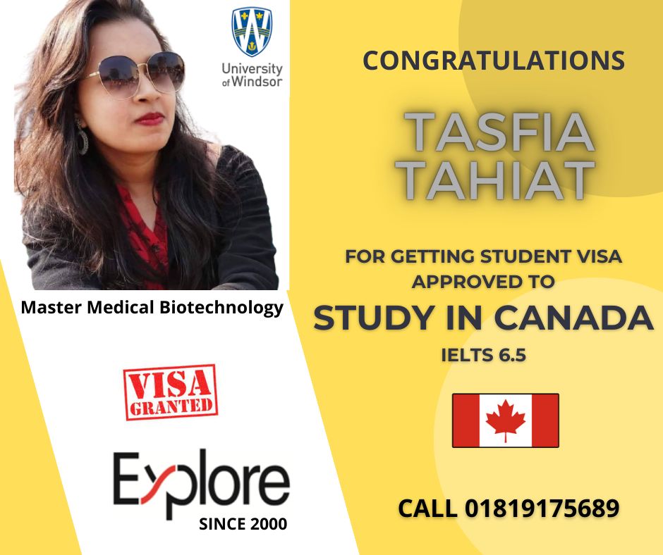 Tasfia Tahiat – Canada