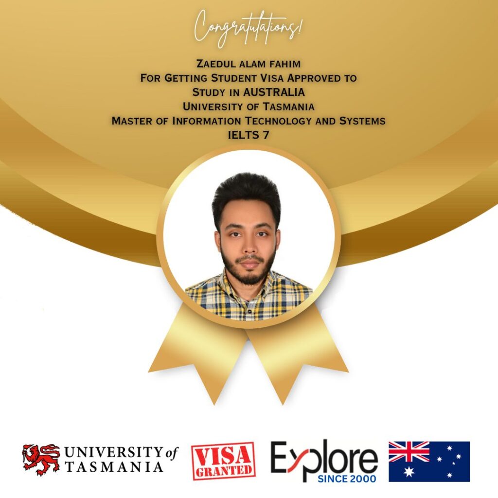 Zaedul Alam Fahim – Australia