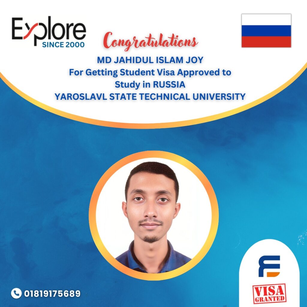 MD Jahidul Islam Joy – Russia