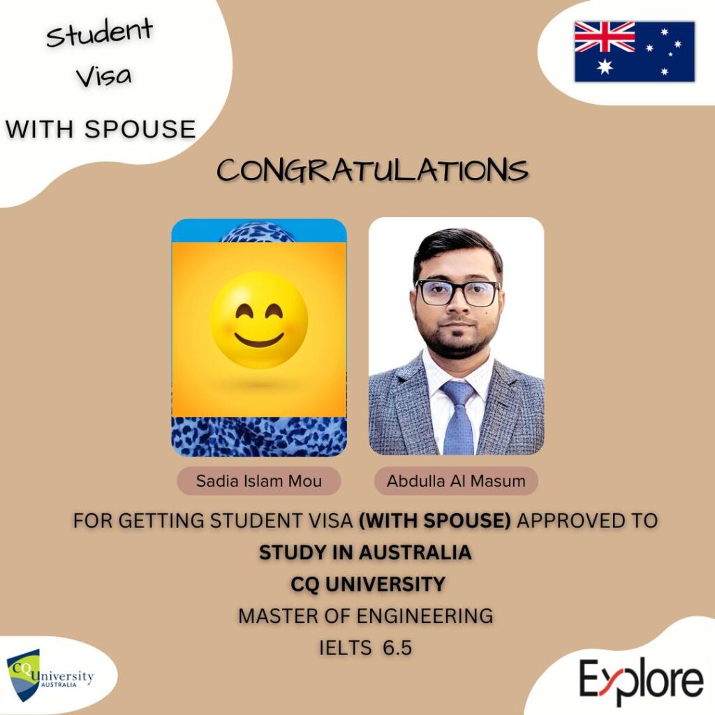 Sadia Islam Mou & Abdullah Al Masum – Australia