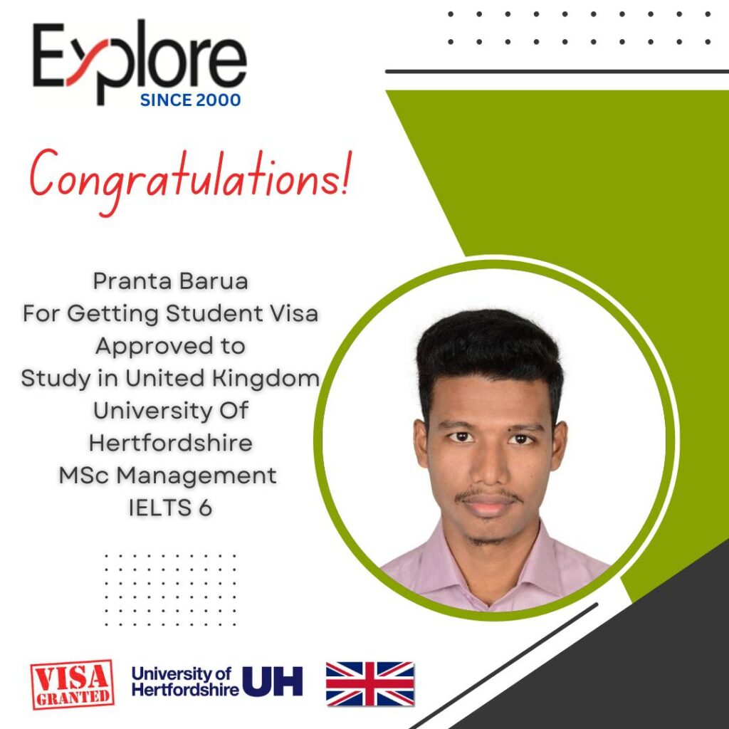 Pranta Barua – United Kingdom