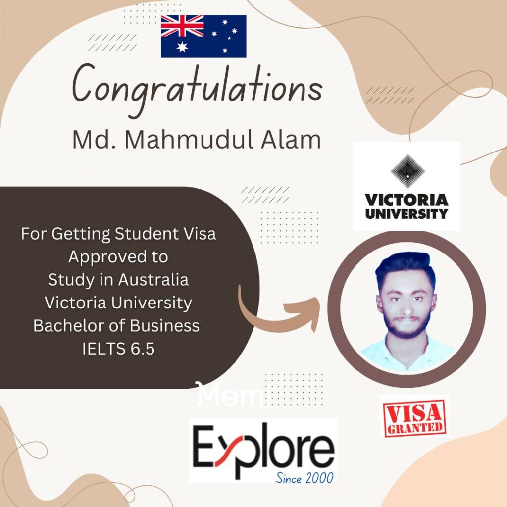 Md. Mahmudul Alam – Australia