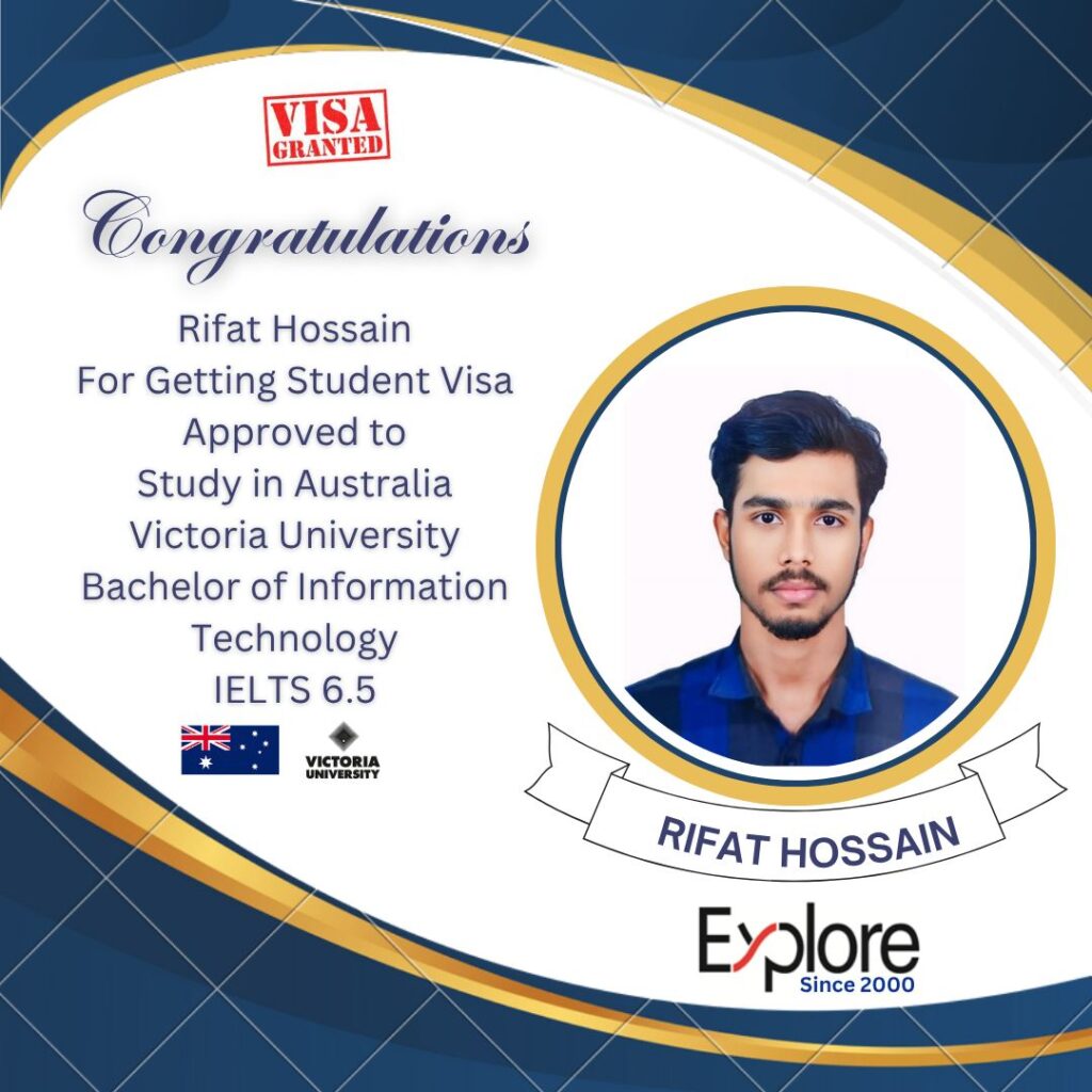 Rifat Hossain – Australia