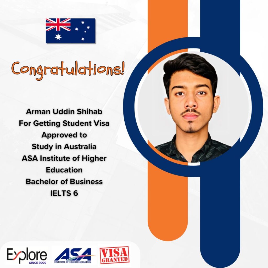 Arman Uddin Shihab – Australia