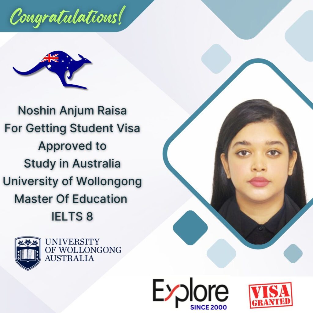 Noshin Anjum Raisa – Australia