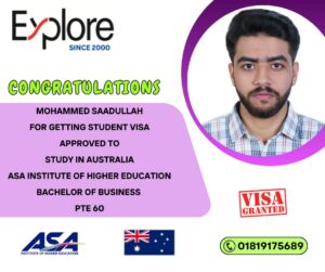 Mohammed Saadullah – Australia