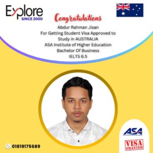 Abdur Rahman Jisan – Australia