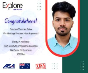 Sourav Chandra Saha – Australia
