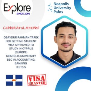 Obaydur Rahman Tarek – Cyprus (Europe)