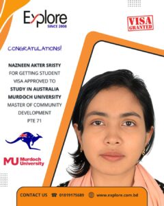 Nazneen Akter Sristy – Australia